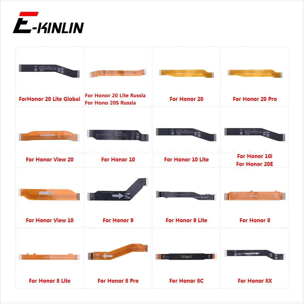 Main Board Connect LCD Motherboard Flex Cable For HuaWei Honor View 20 20S 20E 10 10i 9 8X 8C 8 Pro Lite