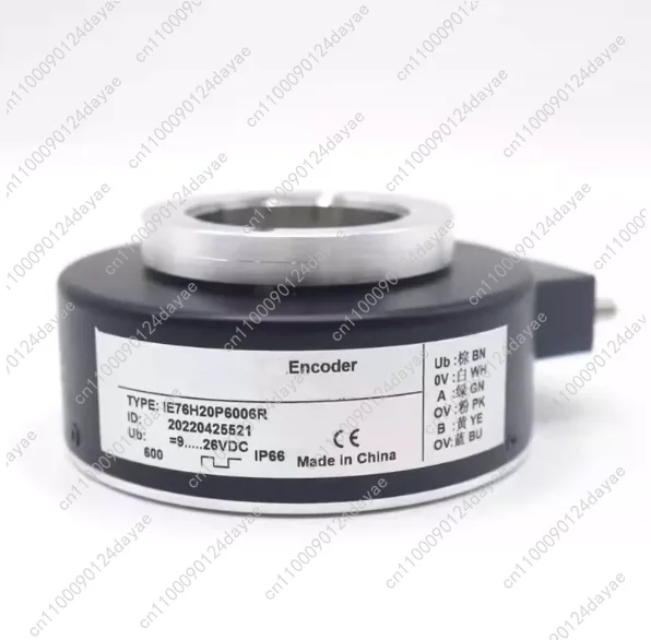 

IE76H20P6006R EI76H20F300P9 Hollow Shaft Rotary Encoder for Tower Crane Industrial Equipment Replacement Part
