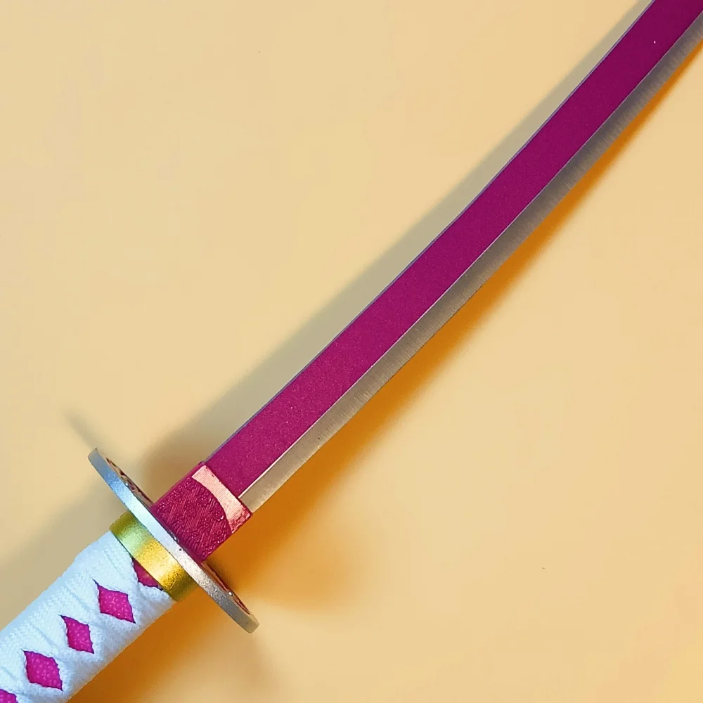 16인치 42cm 카타나 진짜 일본 카타나 사무라이 플라스틱 칼 닌자 검 애니메이션 코스프레 소품 닌자 칼 날카롭지 않은 장난감 선물