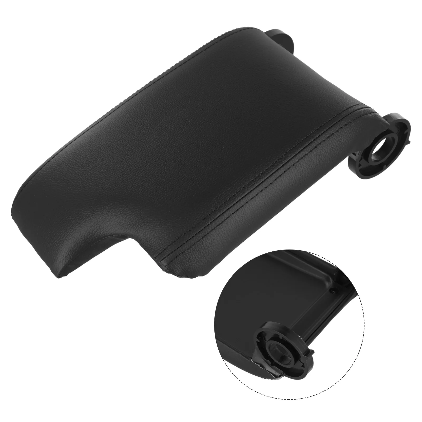 

Center Console Lid Armrest Black 1pcs ABS Plastic Accessories Arm Rest Cover Armrest Car For 3Series Glove Box