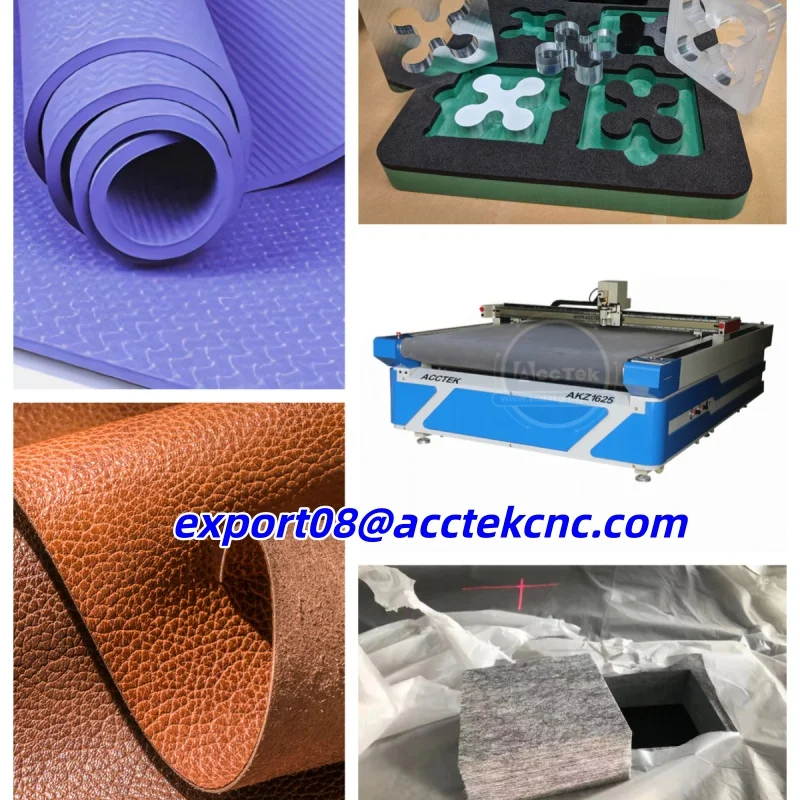 

Good Price CNC Oscillating knife cutting machine 1625 With Factory Price Vibrating Knife Cutting Machine For Leather