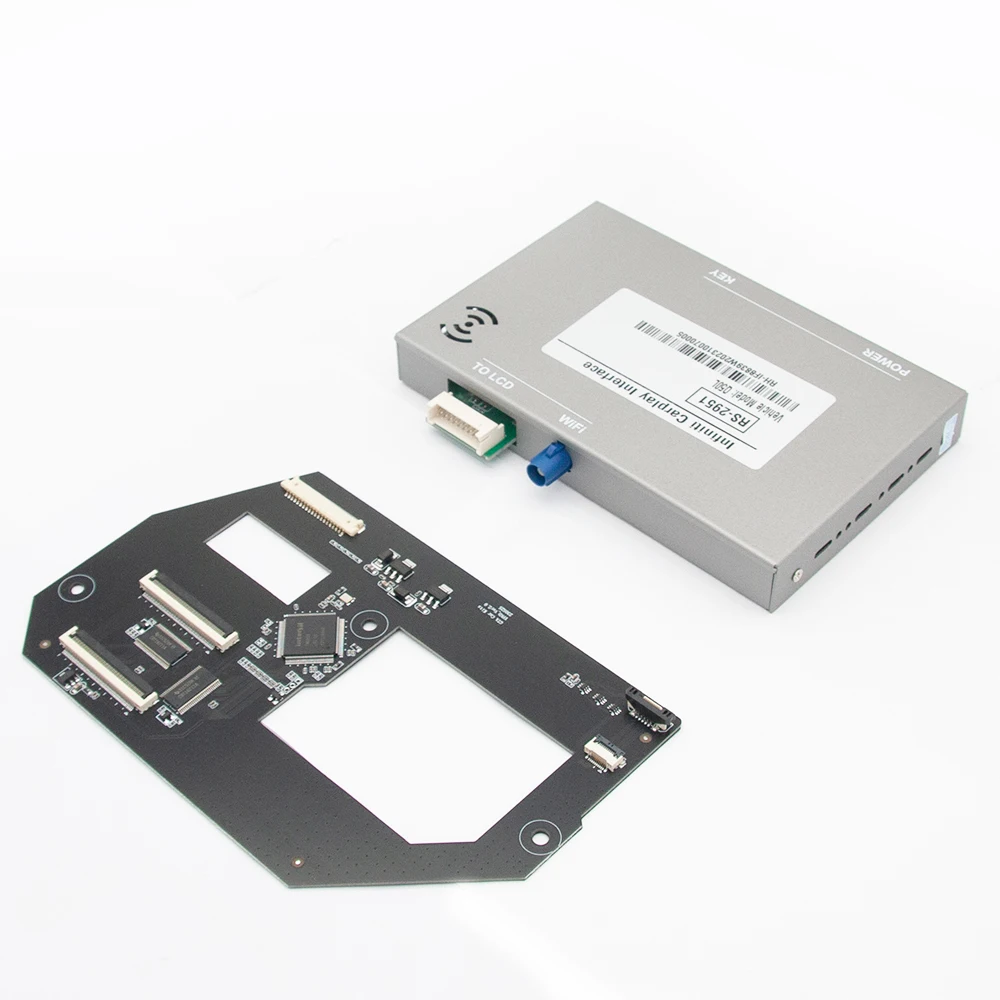 Wireless Carplay Android Auto Interface Aftermarket Decoder for Infiniti Q50L QX50 QX60 2014 Q50 Car Play Box Module Kits