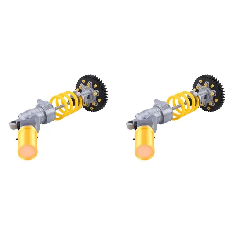 2X For OHLINS Motorcycle Shock Absorber Lamp DIY Cool Ambient Lighting, Gaming Room Must-Have Decoration Motorcycle Fans