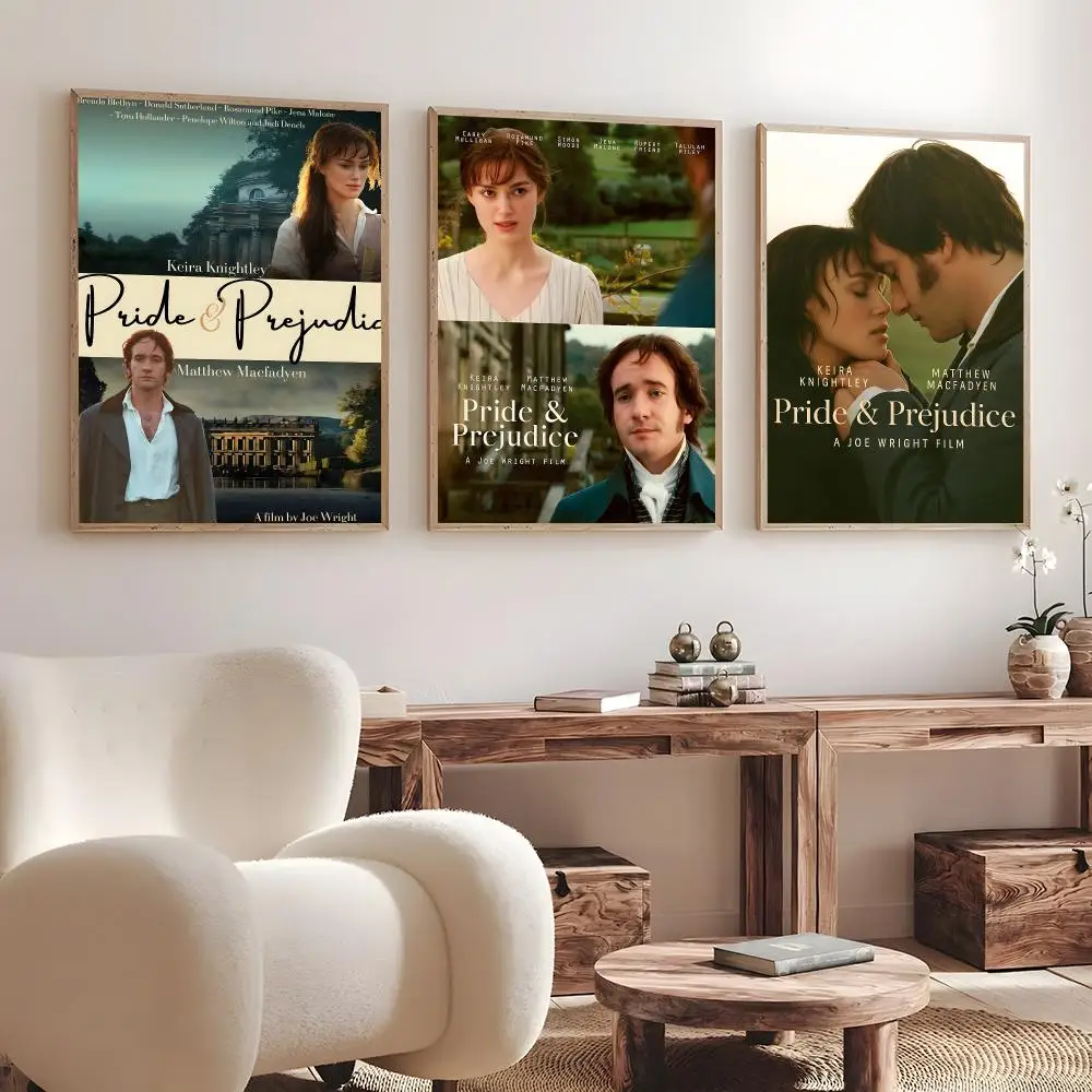 Movie Pride & Prejudice   Print Wall Art Pictures Canvas Painting Living Room Bedroom Home Decor Poster