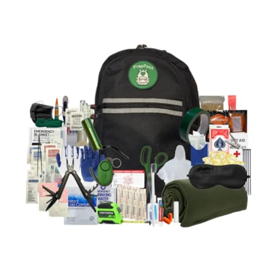 

The Original College Safety and Comfort Kit 100+ Essentials for Dorm Life, First Aid, Tools, Safety and Comfort Organized, Refi