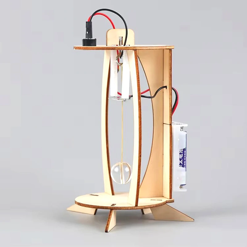 Science et technologie, petite Production, bricolage, modèle assemblé à la main, alarme de tremblement de terre, expérience scientifique physique G49