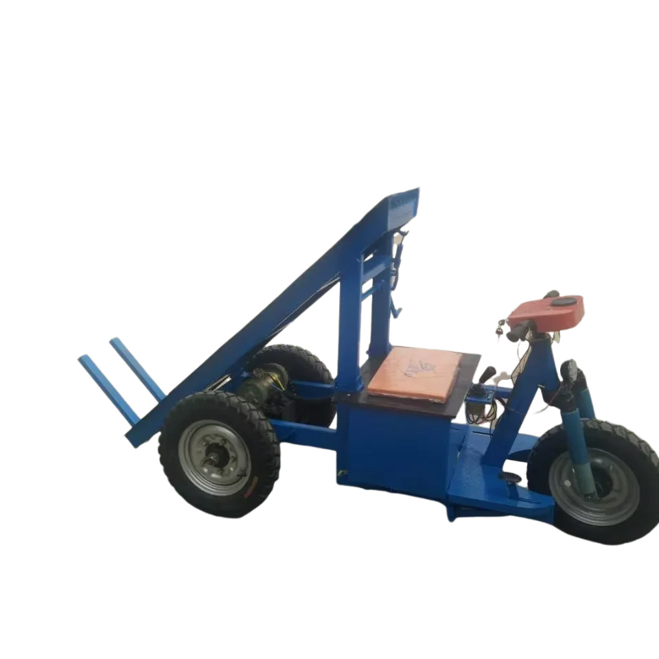 

Electric Flatbed Brick Pulling Truck Hand Operated Self Unloading Site Transportation Truck Kiln Factory Brick Carrier
