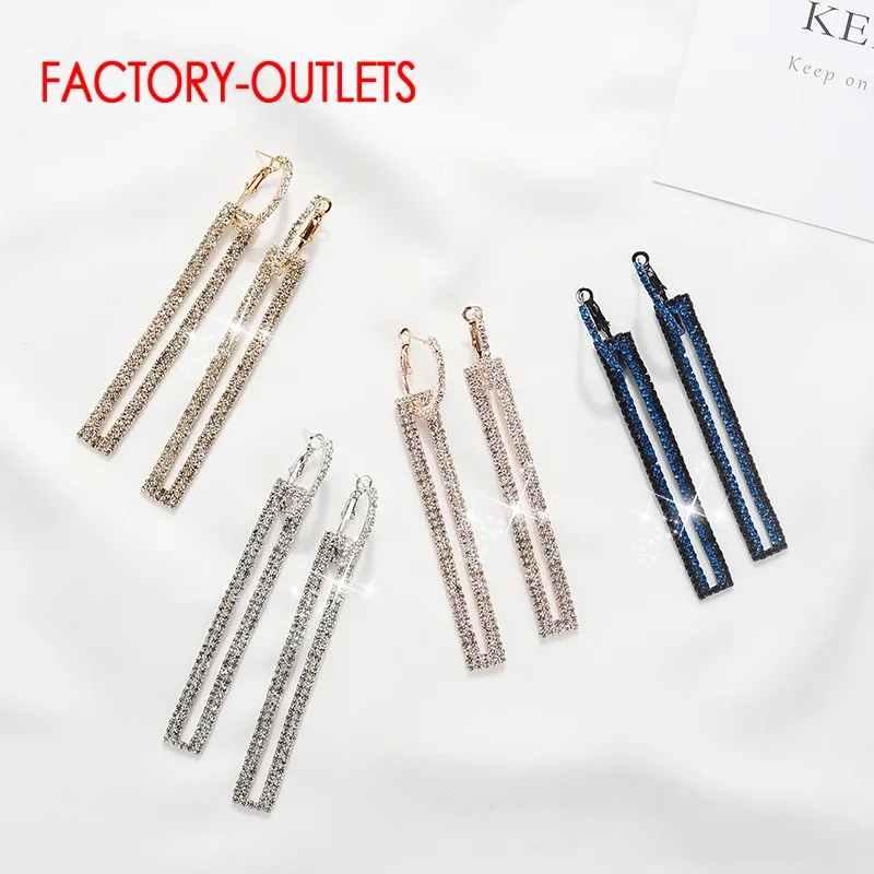 Newest Women Crystal Earrings Multiple Model For Choice Genuine 925 Sterling Silver Dangle Earrings Jewelry Gift For Girl