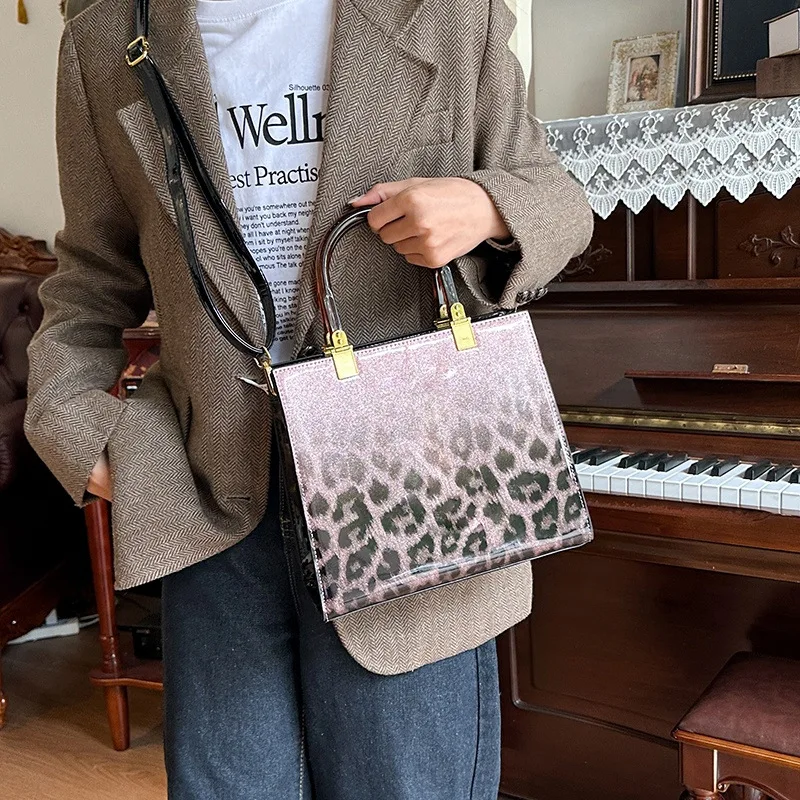 

Модная сумка с верхней ручкой 2024, просторная женская сумка через плечо, элегантная сумка через плечо, минималистичная сумка «день-ночь», текстурированная