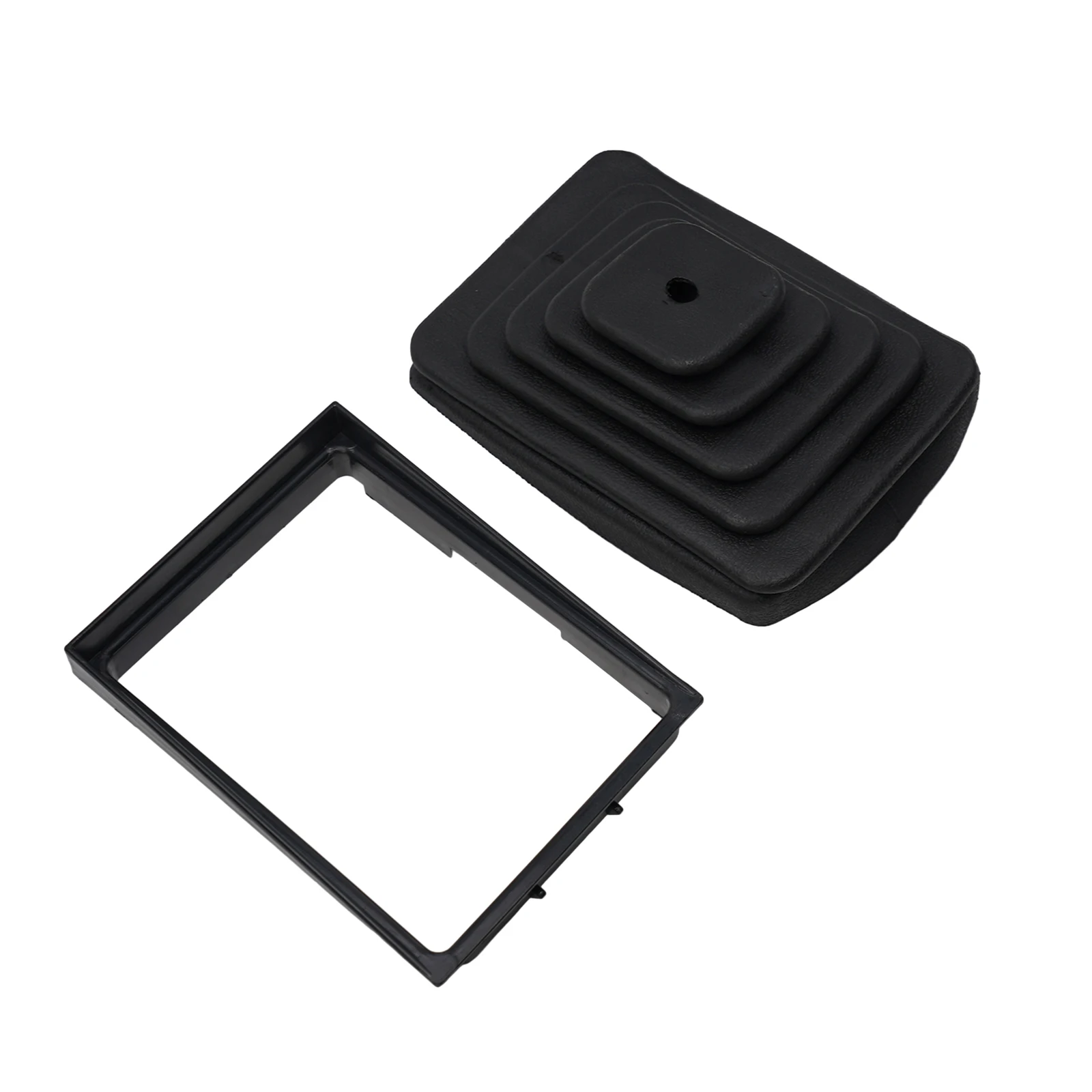 Manual Transmission Shifter Boot and Retainer Bezel Ring for Jeep For Wrangler TJ 1997 2004 OEM Number Compatible Replacement