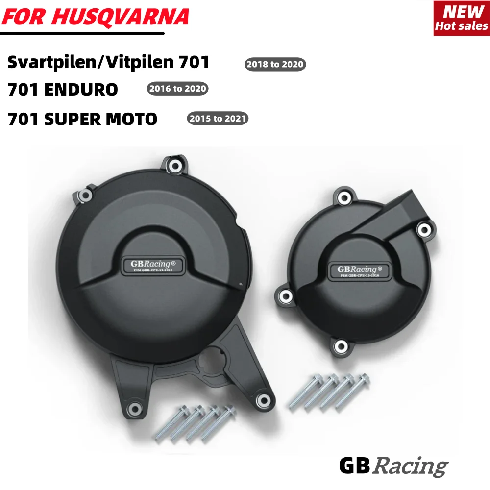 

GB Racing Svartpilen/Vitpilen 701 2018-2020 HUSQVARNA Motorcycle Engine Protective Cover Clutch Pulse Protective Cover