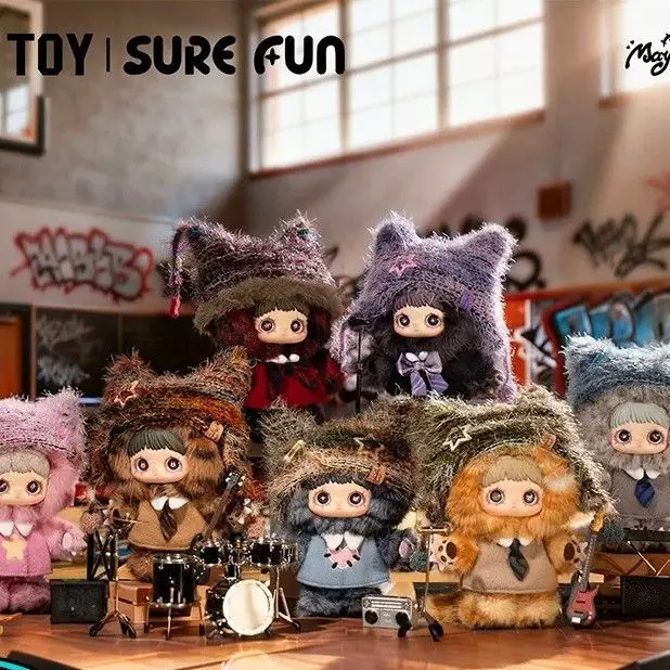 

TOPTOY Official MayMei Kitten Academy Series Blind Box Lovely Plush Toy Collectible Figurine Desktop Decor Birthday Party Gift