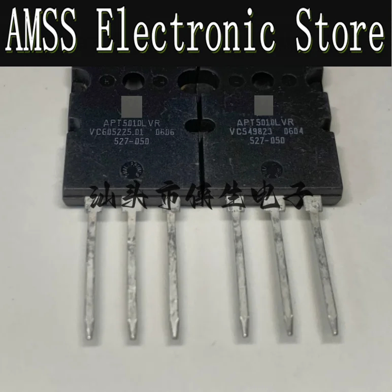 

AMSS {2PCS} Used Original imported APT5010LFVR APT5010LVR TO-264 47A500V N-channel field-effect transistor