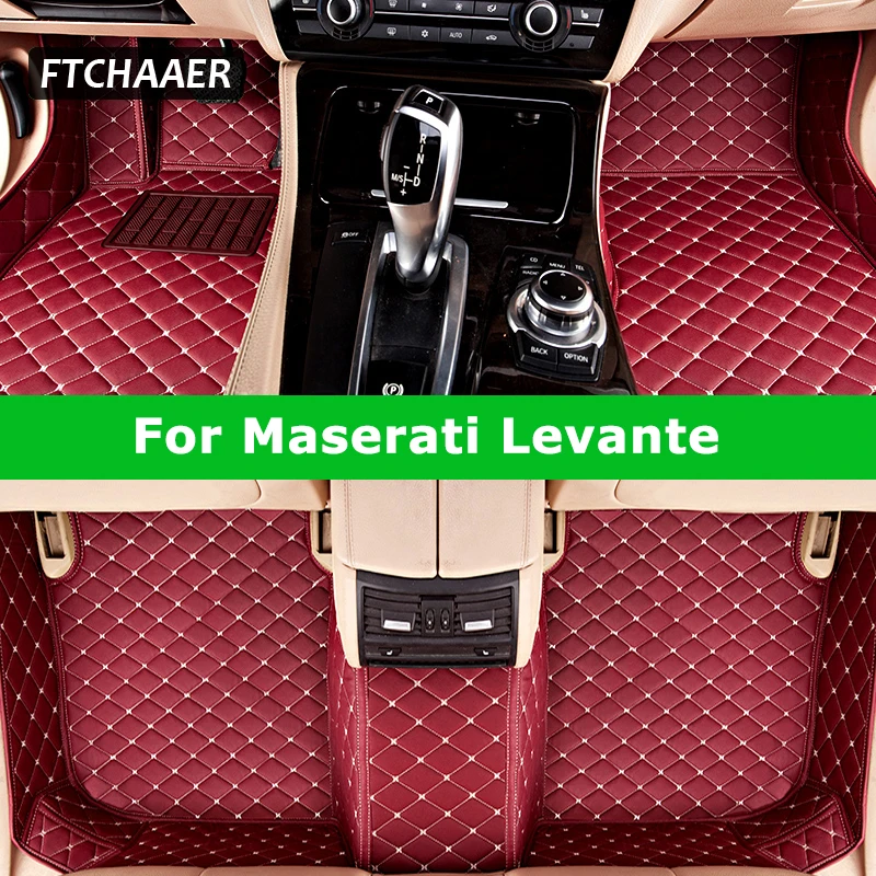 

FTCHAAER пользовательские автомобильные коврики для Maserati Levante авто ковры аксессуары для ног Coche