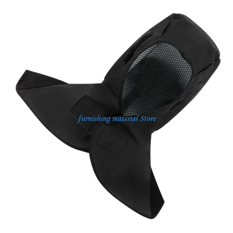 

Y5GD Full Protective Welding Hood Welding Neck Cover Flame Retardant Protective Welding Cover for Men Washable Breathable
