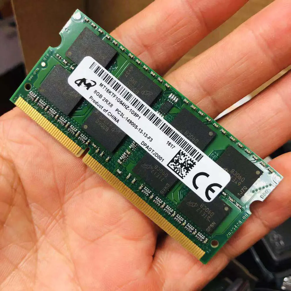 حاسمة ميكرون ميموريا ذاكرة الوصول العشوائي للكمبيوتر المحمول DDR3 DDR3L 8GB 4GB 1066 1333 1600 1866MHz SODIMM الذاكرة PC3L-12800S 14900 204Pin ذاكرة الوصول العشوائي للكمبيوتر المحمول #4