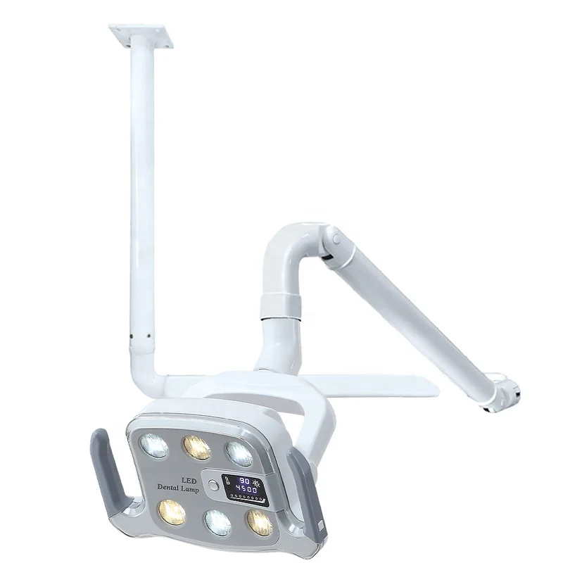 

Surgical ceiling mounted led light 6 bulbs led lamp for surgical operation dent al led