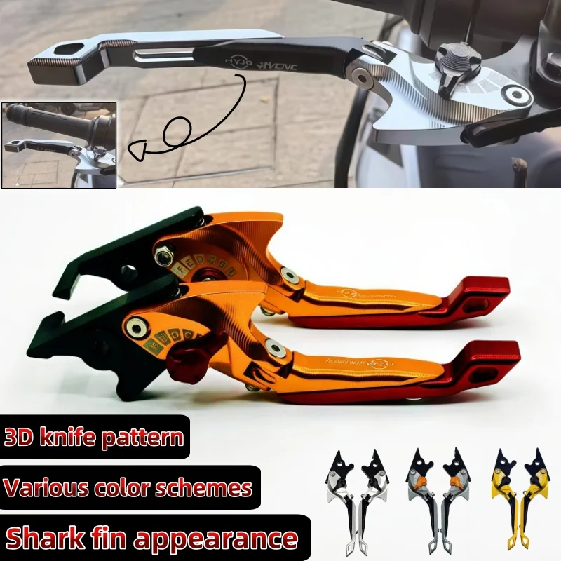 

3D Brake Lever Set For Honda VFR 400 1989-1992 CBF500/CB500F 2006-2007 Motorcycle Parts Foldable Adjustable Handle Levers