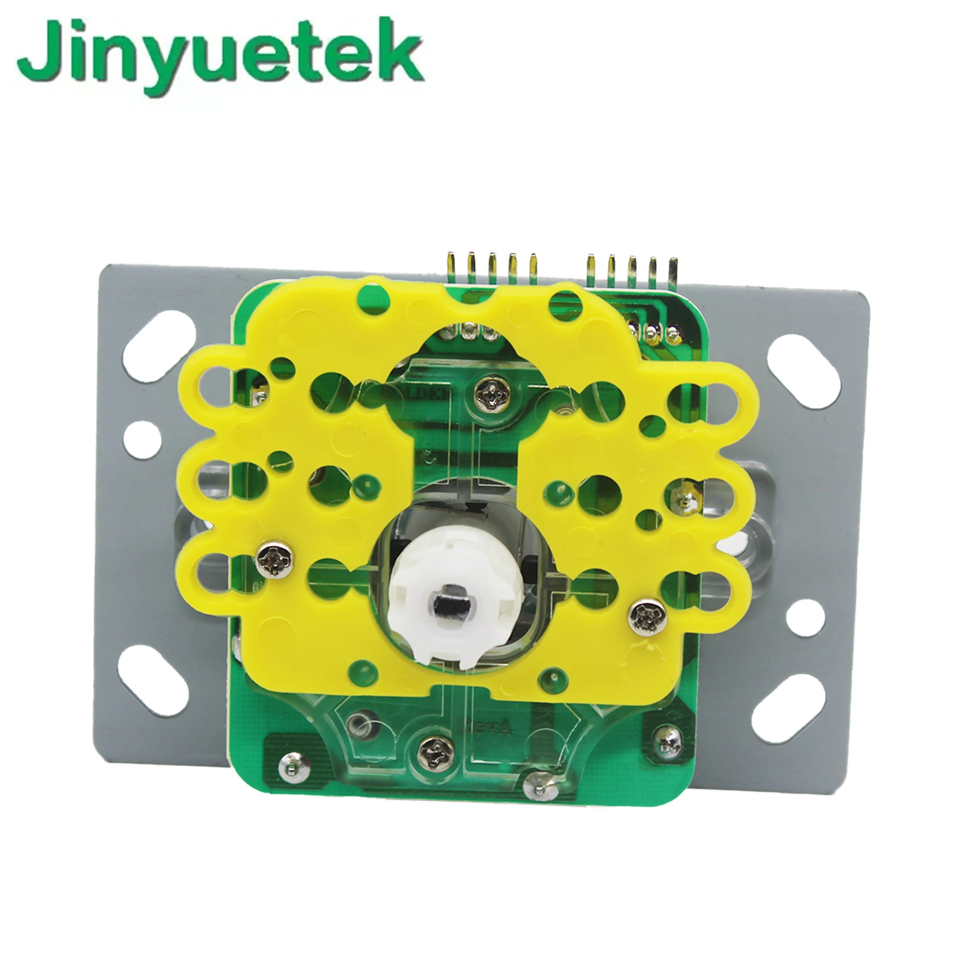 Colorful Crystal LED Light Arcade Joystick Metal Fishing Game Direction Controller Accessory for Claw Machine