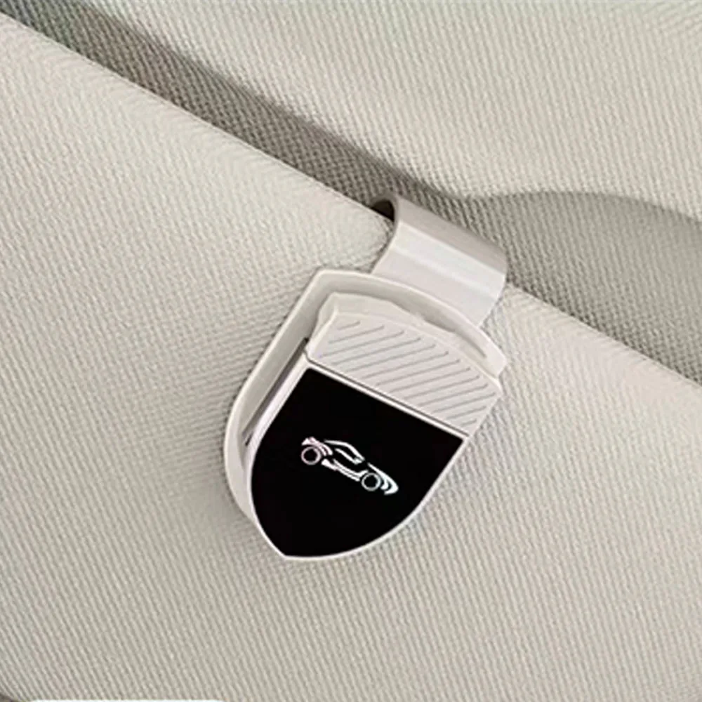Car Sun Visor Sunglasses Clip Fit For BAIC BJ40 2024-2026 Spring Buckle Glasses Storage Holder Auto Interior Accessories