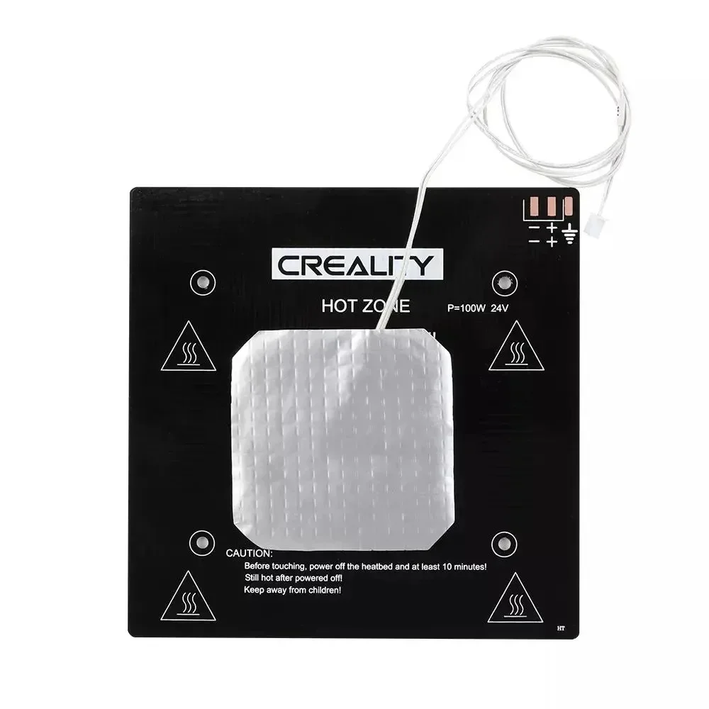 

Деталь для 3D-принтера CREALITY Ender-2 Pro, комплект парников, сменная пластина с подогревом и мягкой магнитной наклейкой для Ender-2Pro