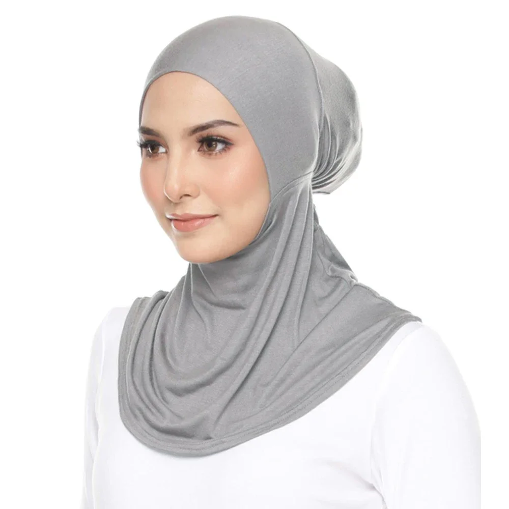 Muslim Underscarf Women Veil Hijab Muslim Women Scarf Turbans Head For Women Women\'s Hijabs Hijab Caps Hat Islamic Wholesale