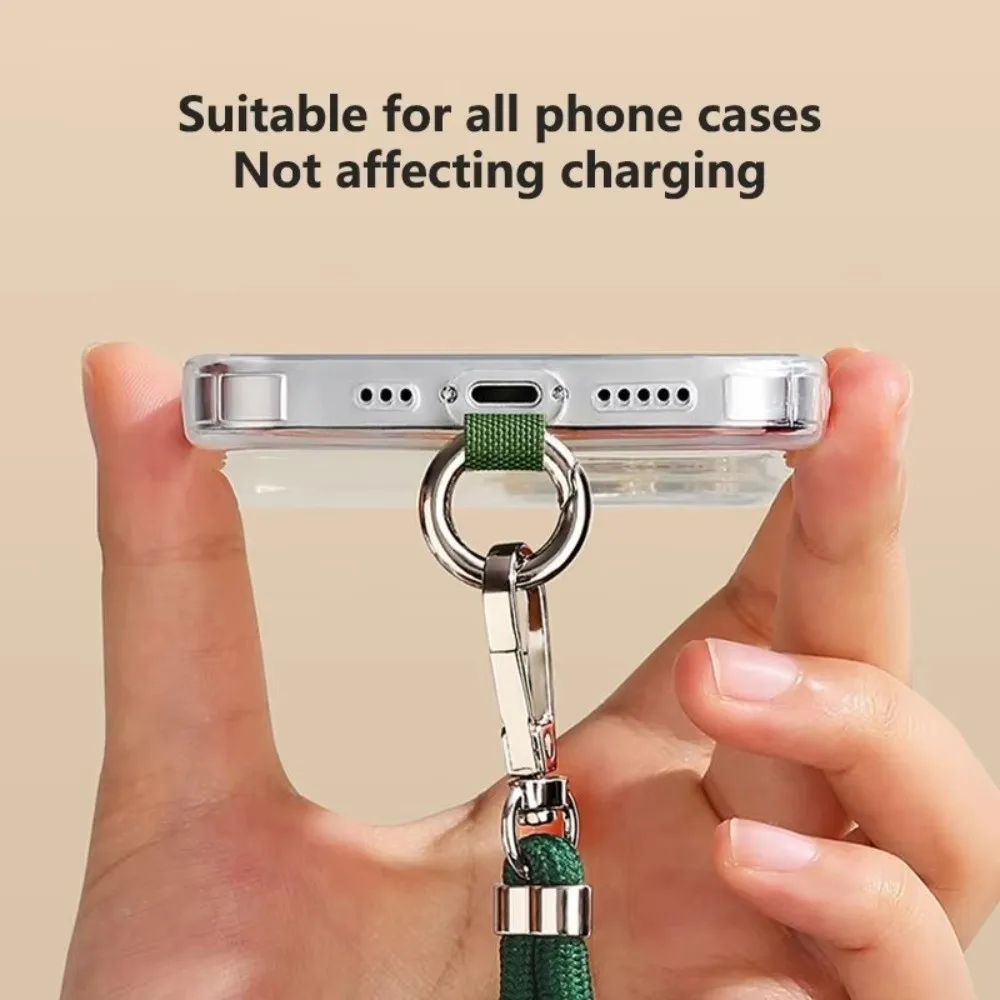 

Universal With Patch Crossbody Lanyard Adjustable Anti-lost Phone Lanyards Mobile Phone Straps Outdoor