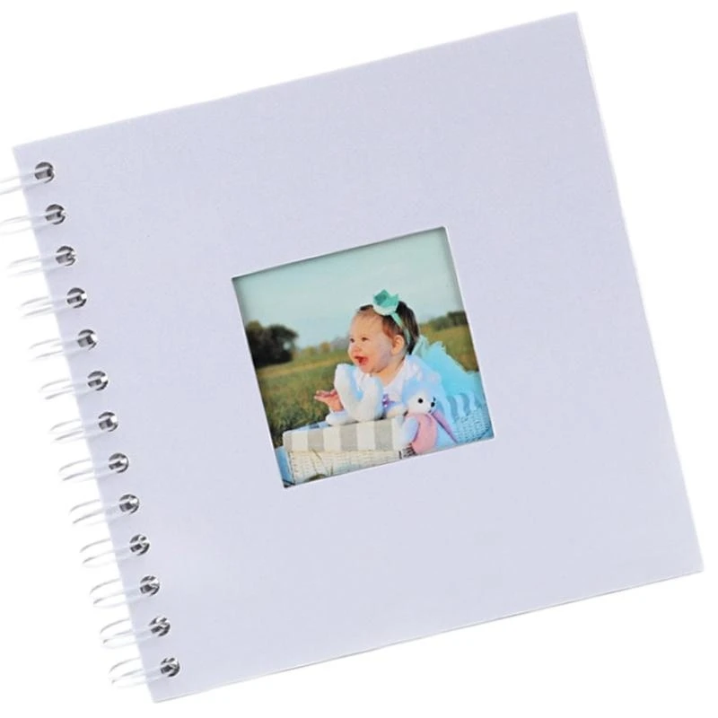 Y4QA Creative Baby Photo Album Handmade Scrapbook Album per ricordi preziosi