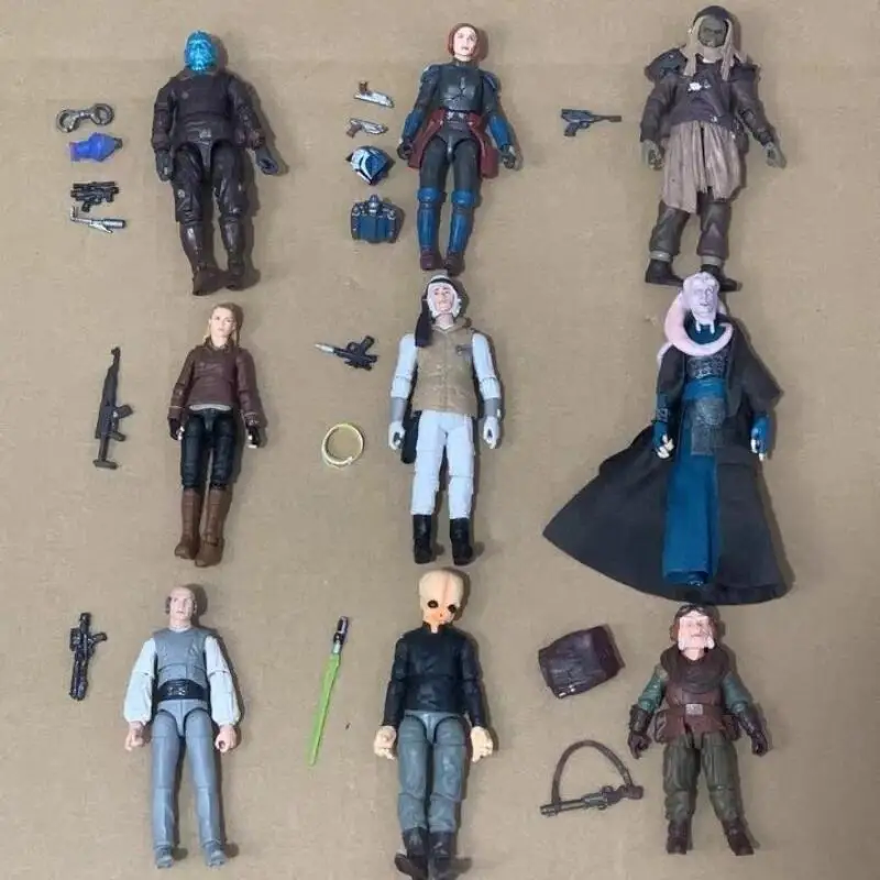 Hasbro Star Wars TVC Series Kuiil Bib Fortuna Vel Sartha 3.75-Inch Genuine Bulk Goods Are Defective Model Doll Action Figure