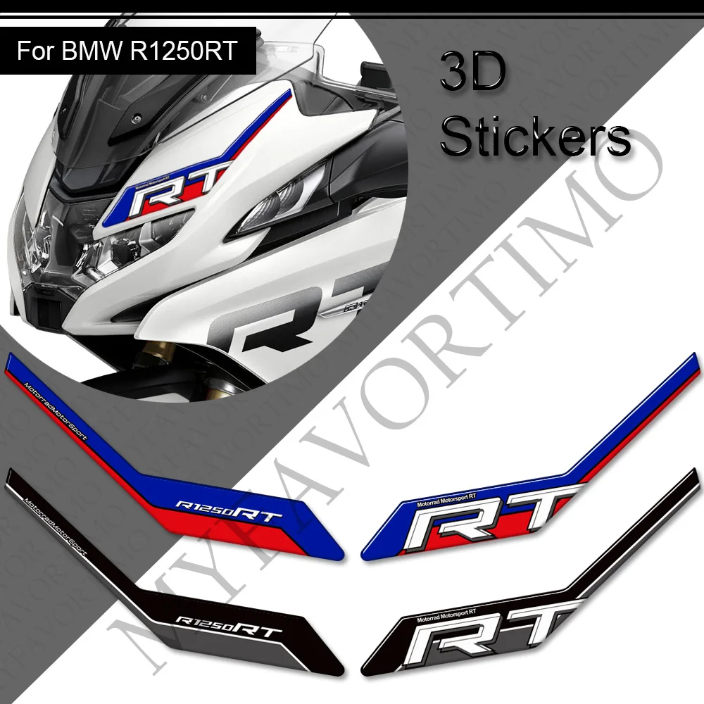 

Motorcycle For BMW R1250RT R 1250 RT Tank Pad Fairing Fender Trunk Luggage Cases Protection Grips Knee Wheels Stickers Decals