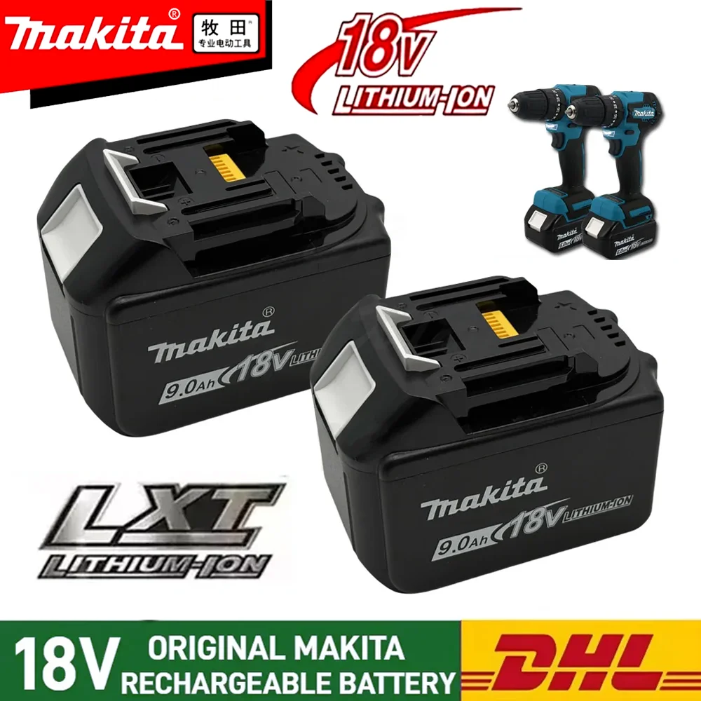 

Original Makita Battery 18V For Makita 18V Power Tool Replacement Parts BL1860 BL1850 Lithium ion Rechargeable Battery Pack