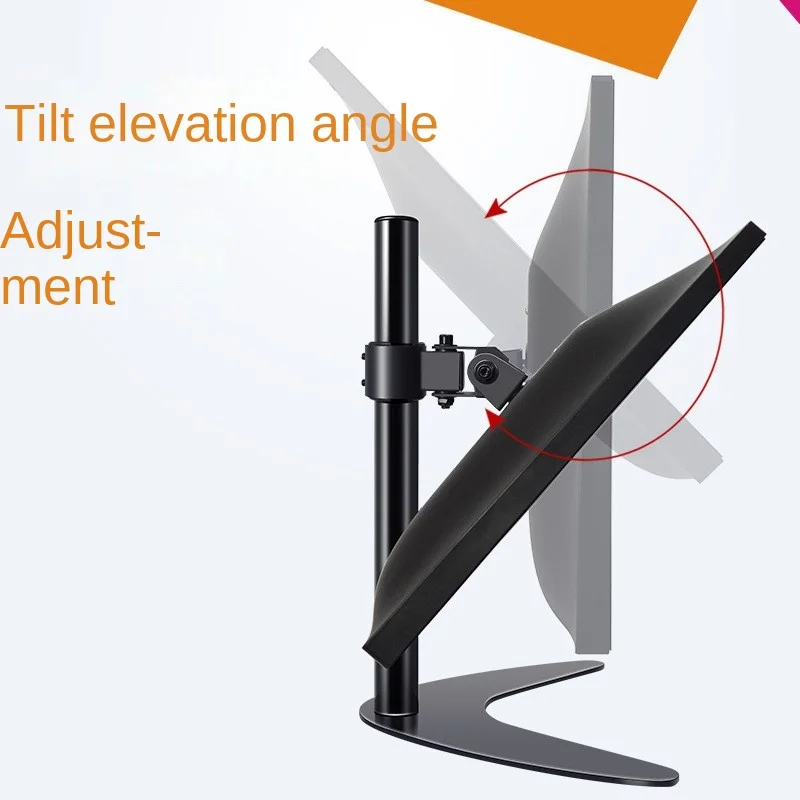 Imagem -03 - Altura Universal Display Stand para Computador Desktop sem Perfuração de Tela Vertical Base Rotativa Venda Quente 3c 1427 Polegadas