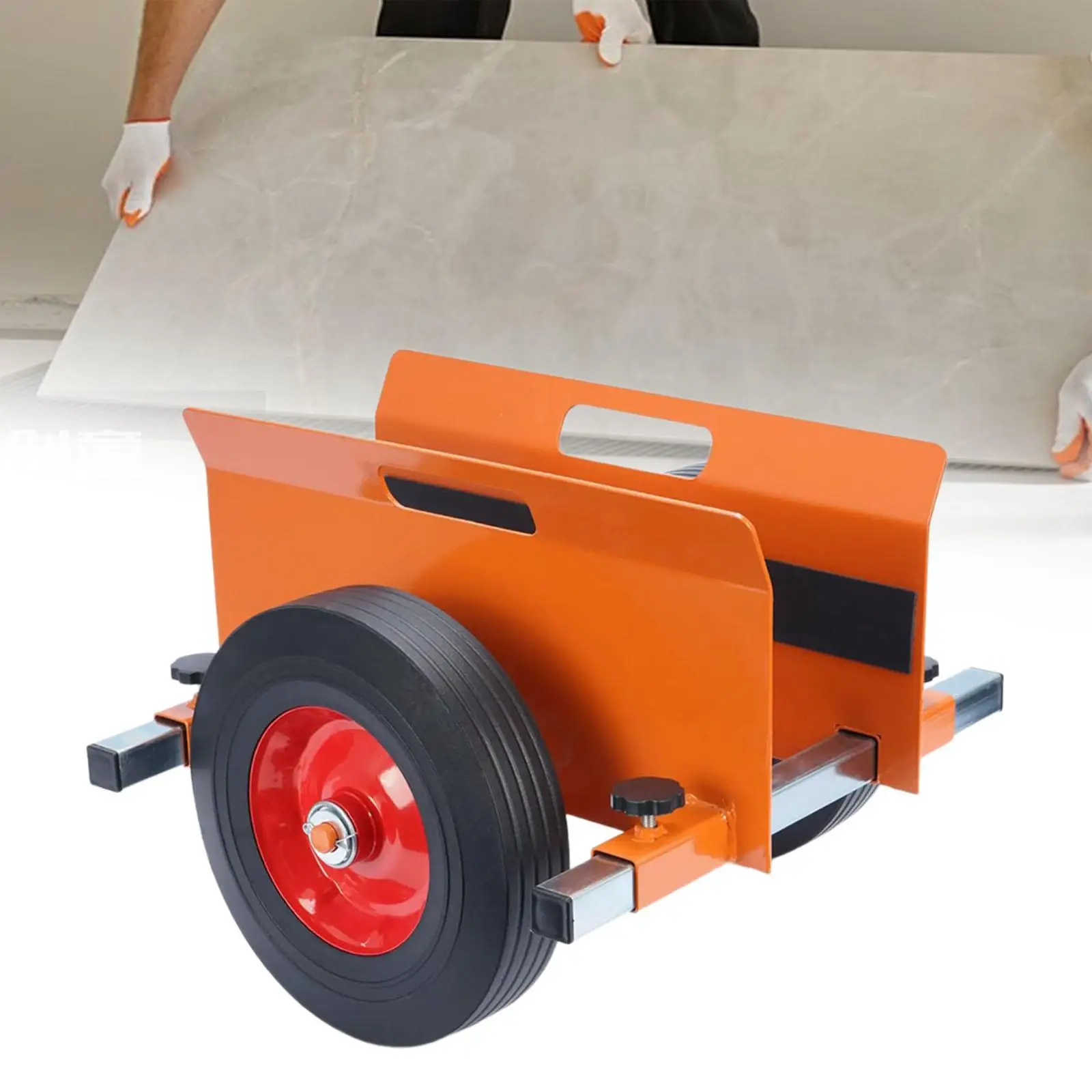 Panel Dolly with Wheels Carrier Heavy Duty Granite Slab Dolly for Drywall Sheet