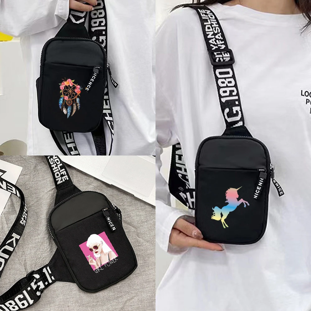 2025 New Men Chest Pack for Travel Hiking Large Capacity Casual Shoulder Fashion Multi-functional Chest Bag Color Series