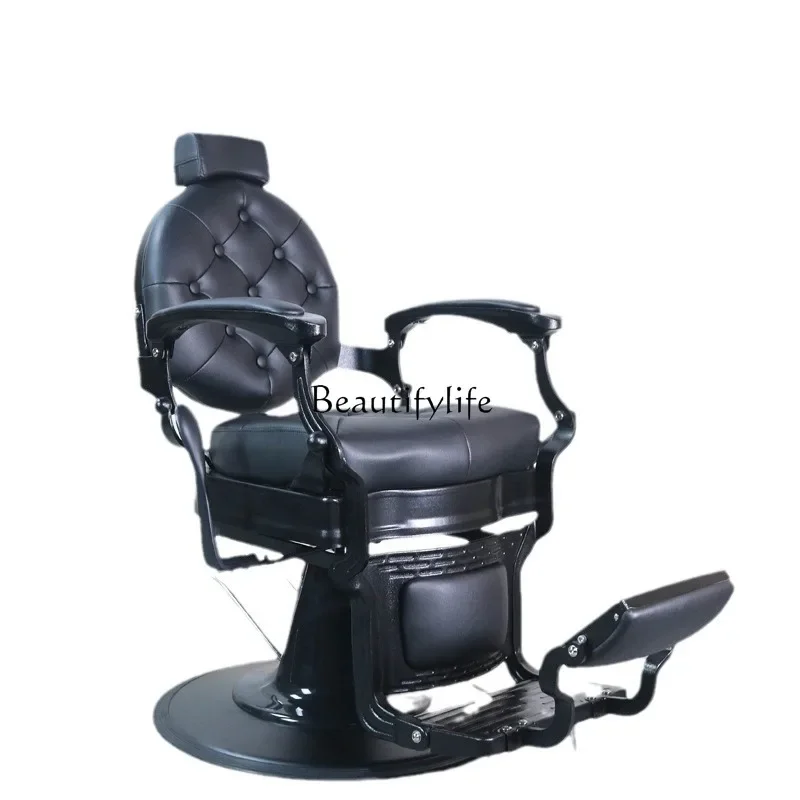 

Barber chair Hair salon special rotatable lift high-end hair salon chair