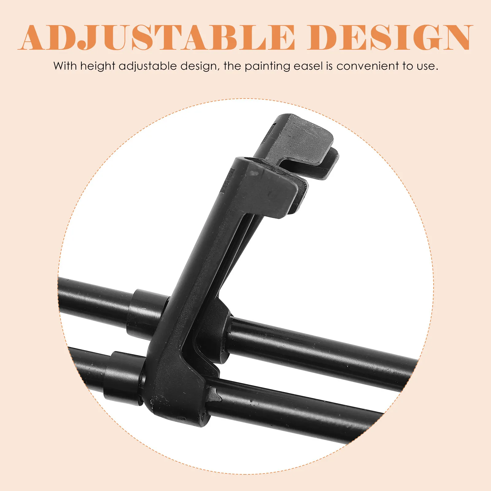 Premium Aluminium Alloy Folding Painting Easel Adjustable Height Portable Lightweight Sketching Stand for Artists Students