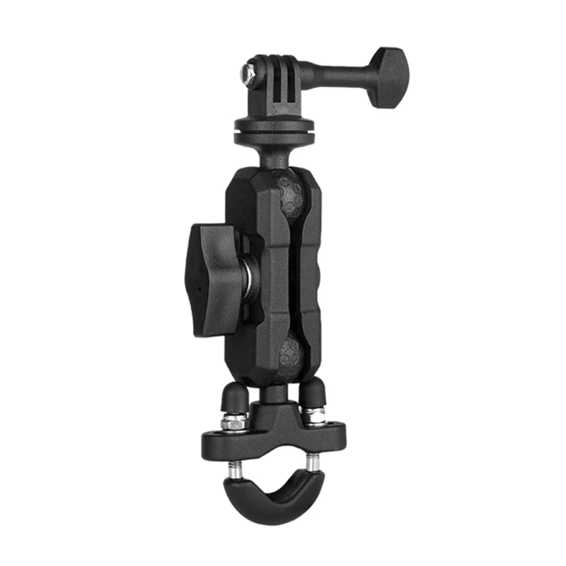 Adjust Camera Mount Stable & Reliable Camera Bracket Easy to Use Handlebar Mount Plastic Enjoy Clear Videos & Photos