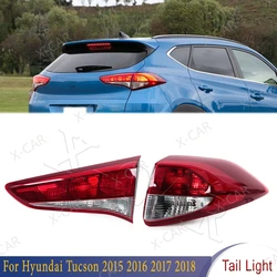 Rear Inner Outer Tail Light LED Brake Tail Lamp Tail Light For Hyundai Tucson 2015-2018 92403-D3010  92401-D3100 92402-D3100