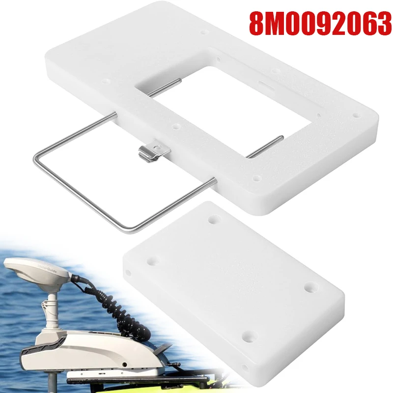 8M0092063 Xi Series Quick-Release Mounting Bracket Kit for MotorGuide Xi3 Xi5 Trolling Motors (White)