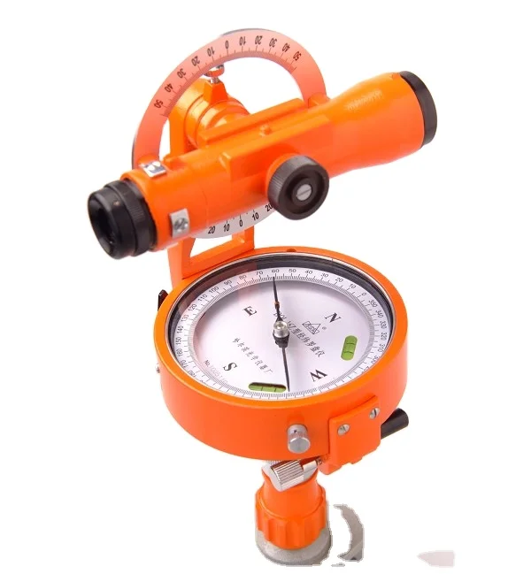 Professional Surveying Compass DQL-16Z for  forest surveying with telescope aluminium