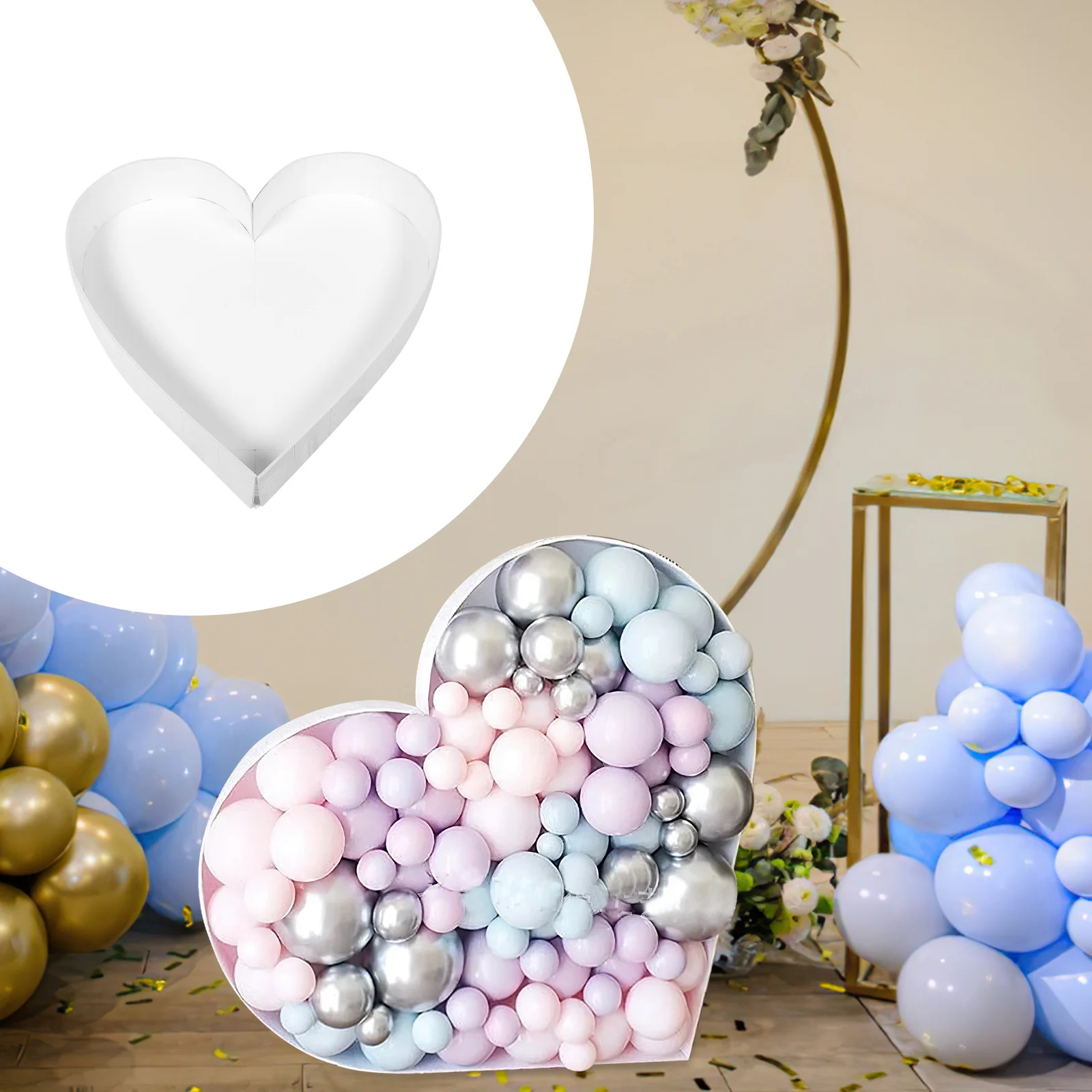 

Balloon Frame Decoration Holder Party Balloons Decorations Wedding Gift Decorative Bride