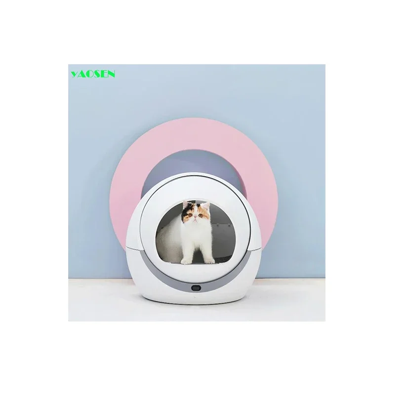 

Custom Pet Products APP WIFI Automatic Intelligent Self-Cleaning Cats Littr Box