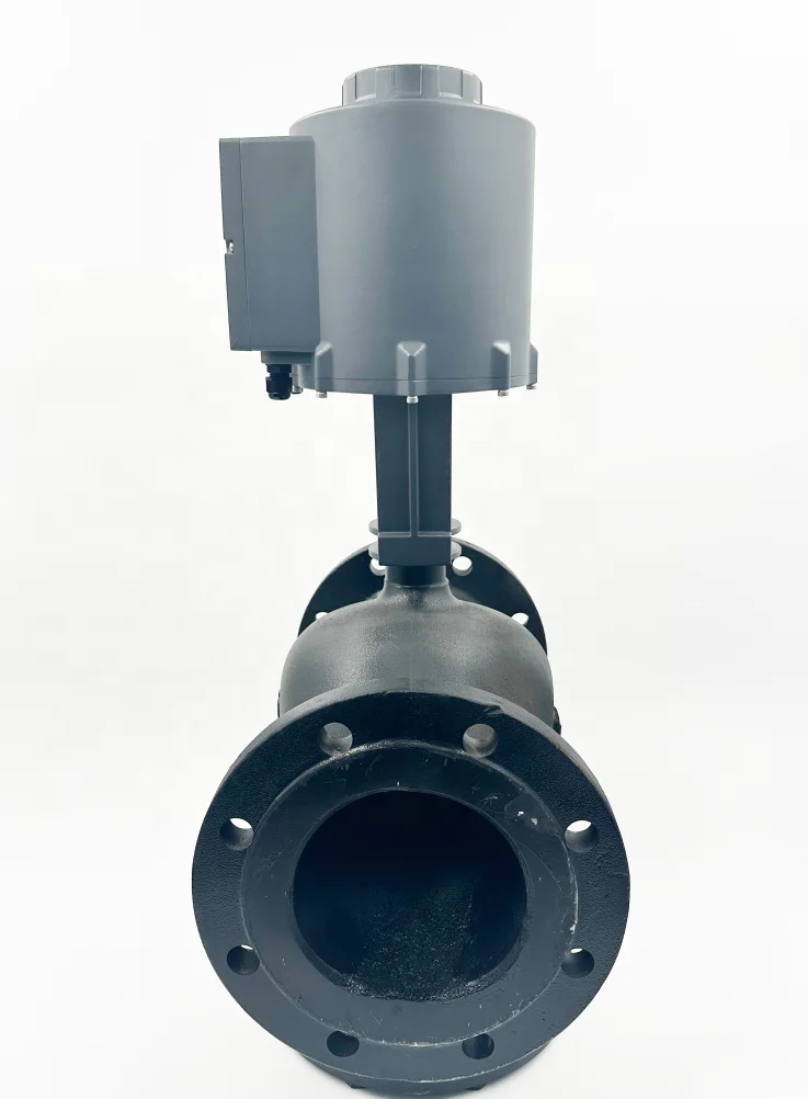 شفة نهاية DN50-DN500 التحكم الهيدروليكي التحكم في التدفق صمام التحكم الآلي منظم كهربائي صمام تنظيم الضغط