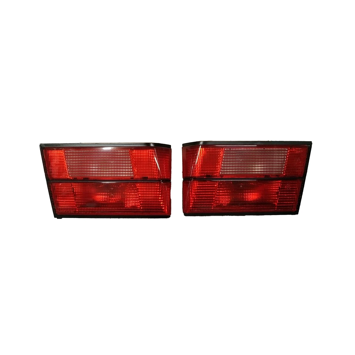 B-M 1 Pair Combined Tail Light (LH+RH) for BMW 5 Series E34 Rear Brake Light Turn Signal Light 63211384011 63211384012