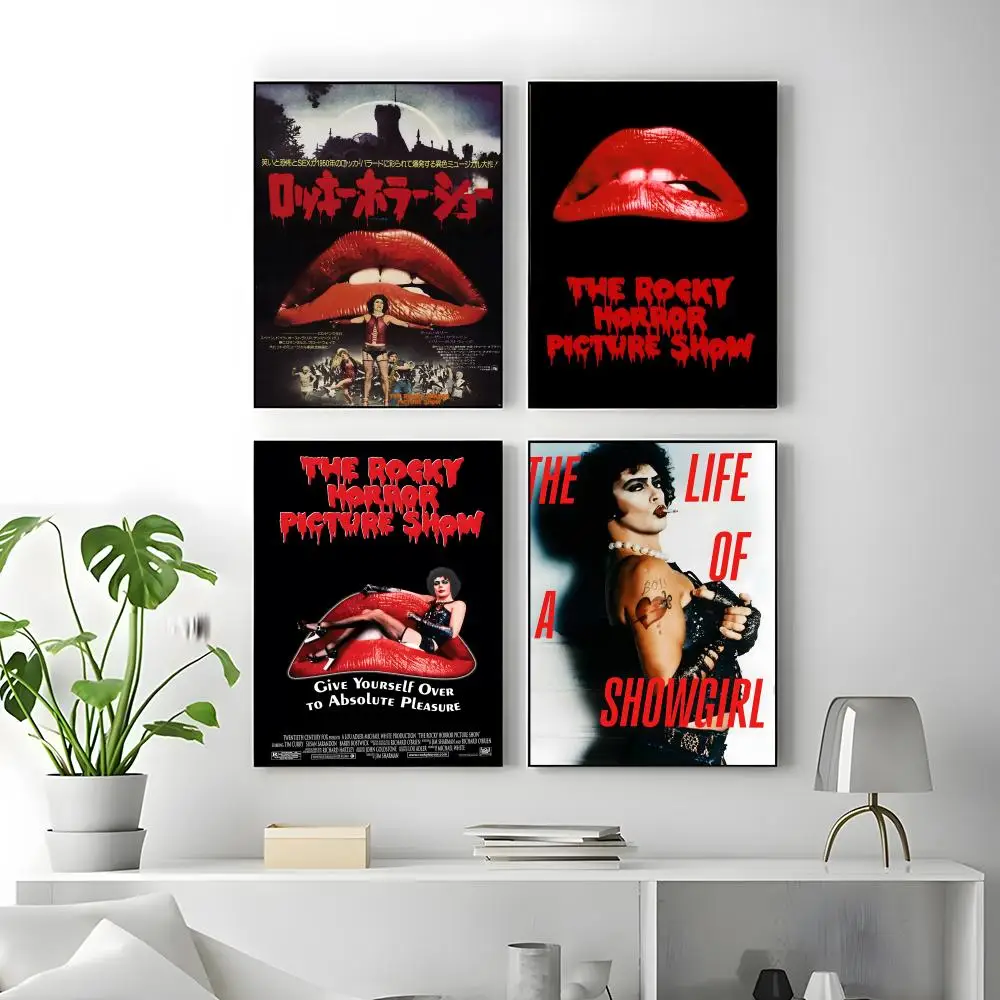 T-The Rocky Horror Picture Show Poster Classic poster and wall art prints are suitable for living rooms, bedrooms,and home