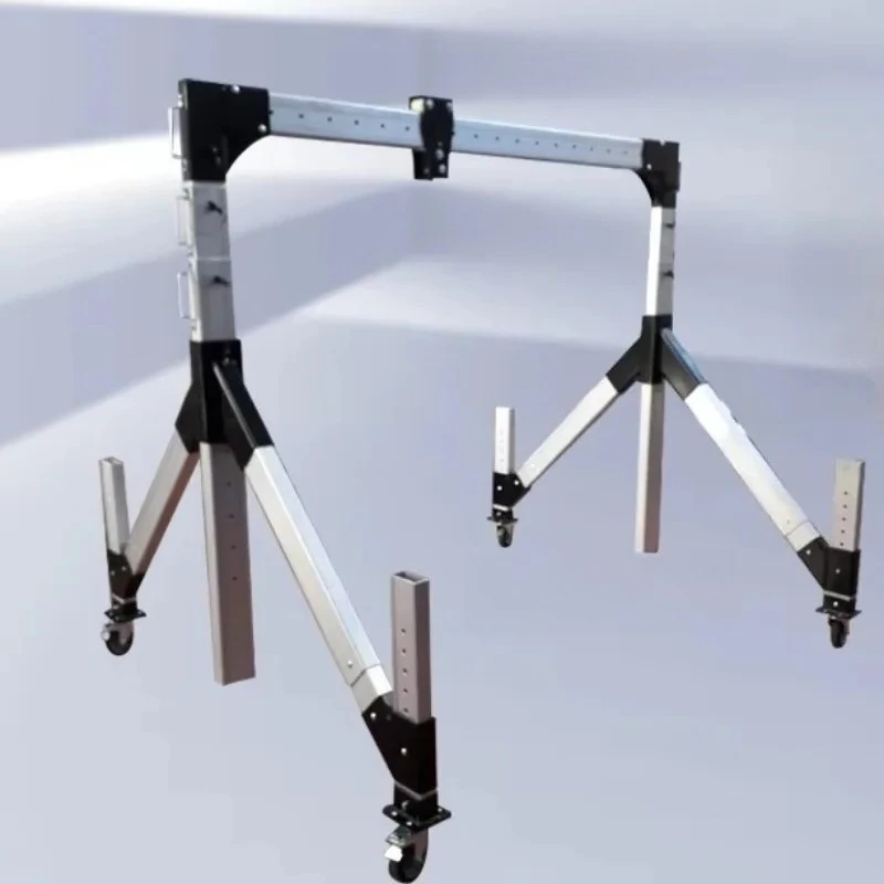 Industrial Movable Aluminum Gantry Crane Ideal For Factory Raw Material Hoisting Lifting Warehouse Goods Arrangement Handling