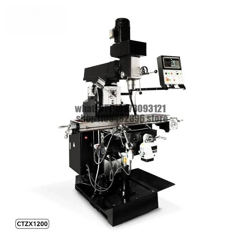 CTZX1200 Vertical and horizontal No. 5 turret drilling and milling machine Vertical horizontal milling machine