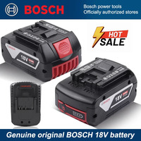 100% Original 18v 6Ah 5Ah 3Ah BOSCH Professional 18V 18650 Battery 18V Li-ion Replacement for BAT609 BAT609G BAT618 BAT618G🔋