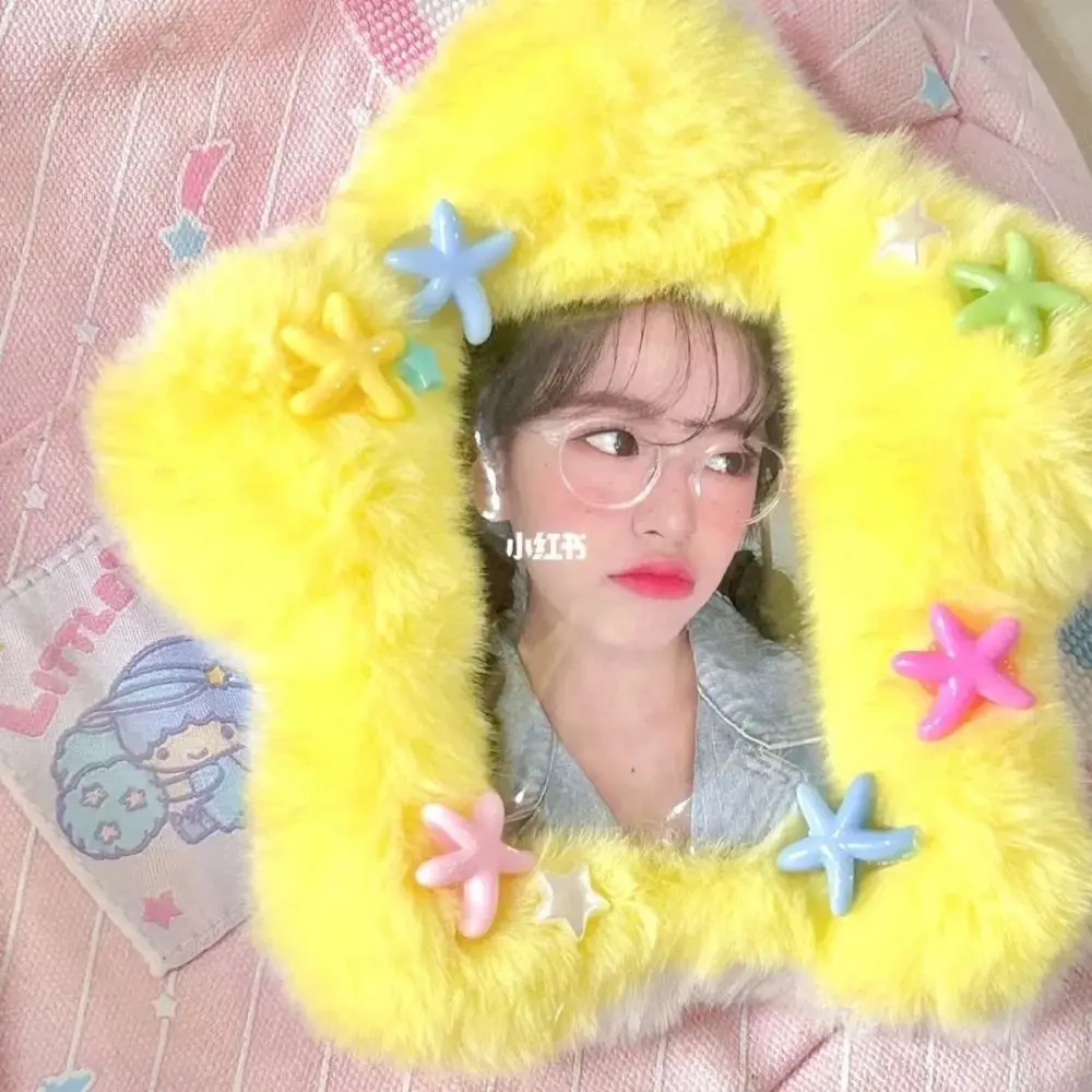 Cute  Photocard Case Student Card Holder Cartoon Fox Photocard Case Idol Photos Protective Cover Bag Keychain