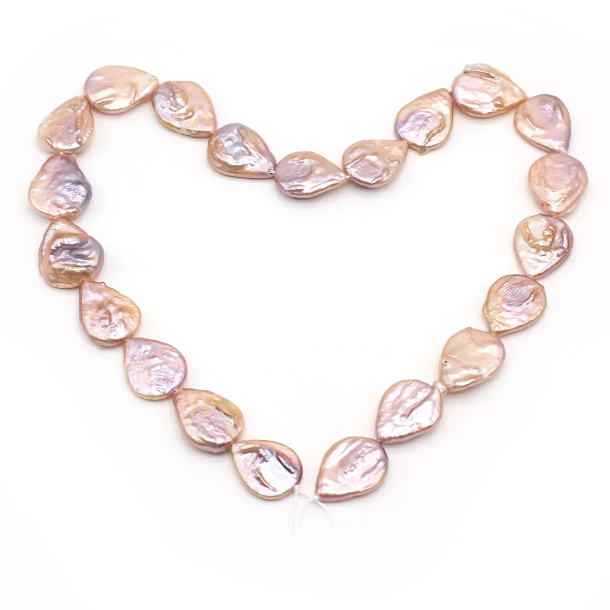 Natural Freshwater Baroque Pearl Bead Drop Purple Orange Spaced Loose Beads for Jewelry Making DIY Necklace Bracelet Accessories